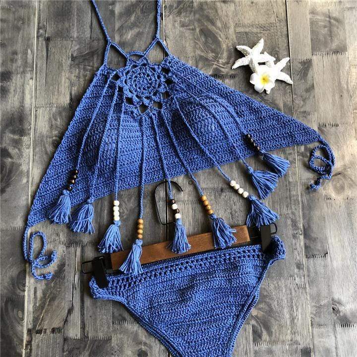 Tiki Tassel Bikini Set (7 colors)