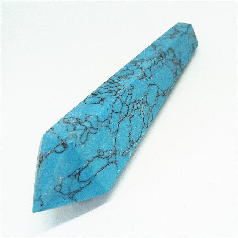 Blue Turquoise Crystal Pipe