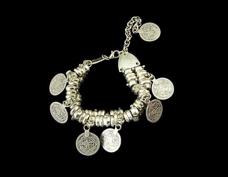 "I am Abundant" Coin Bracelet