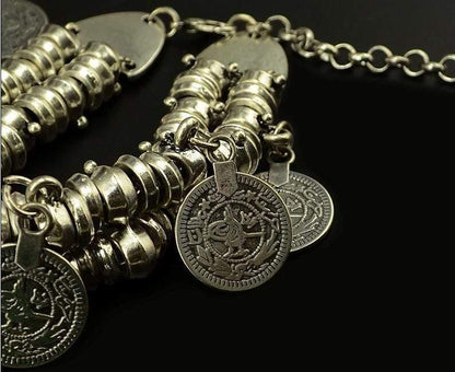 "I am Abundant" Coin Bracelet