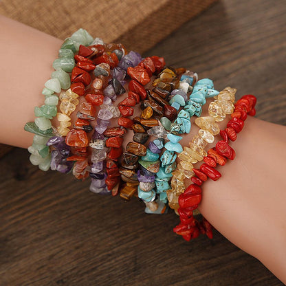 Natural Raw Crystal Bracelets