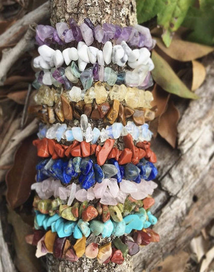 Natural Raw Crystal Bracelets