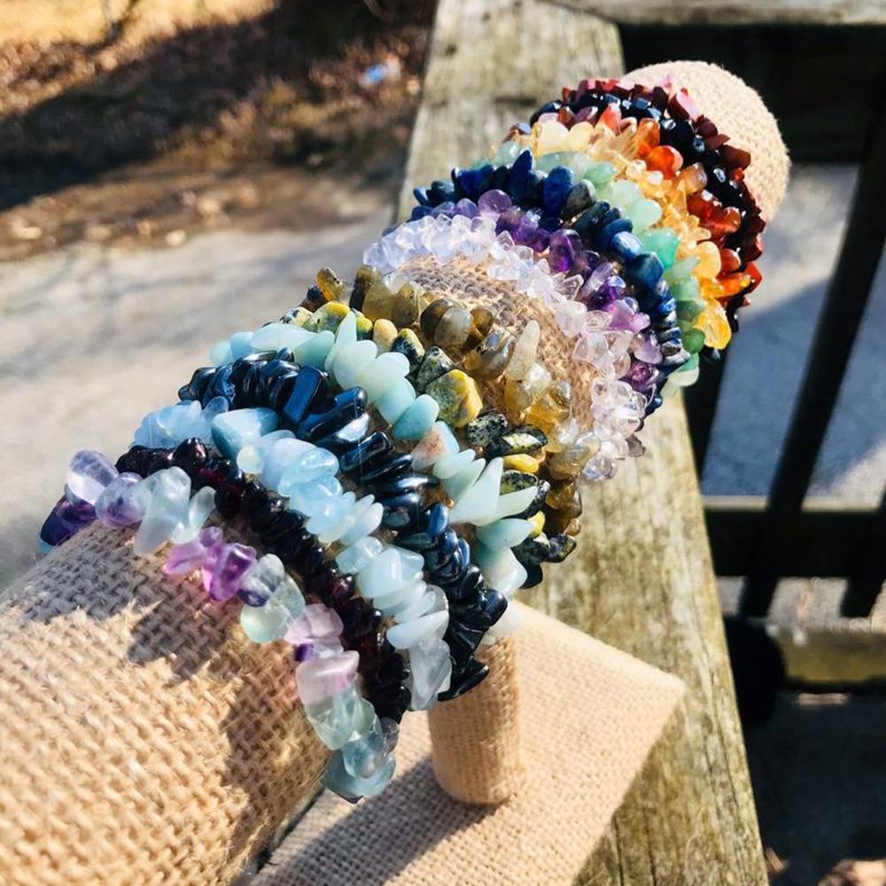 Natural Raw Crystal Bracelets