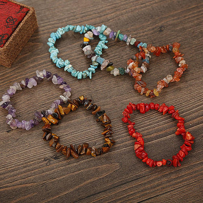 Natural Raw Crystal Bracelets