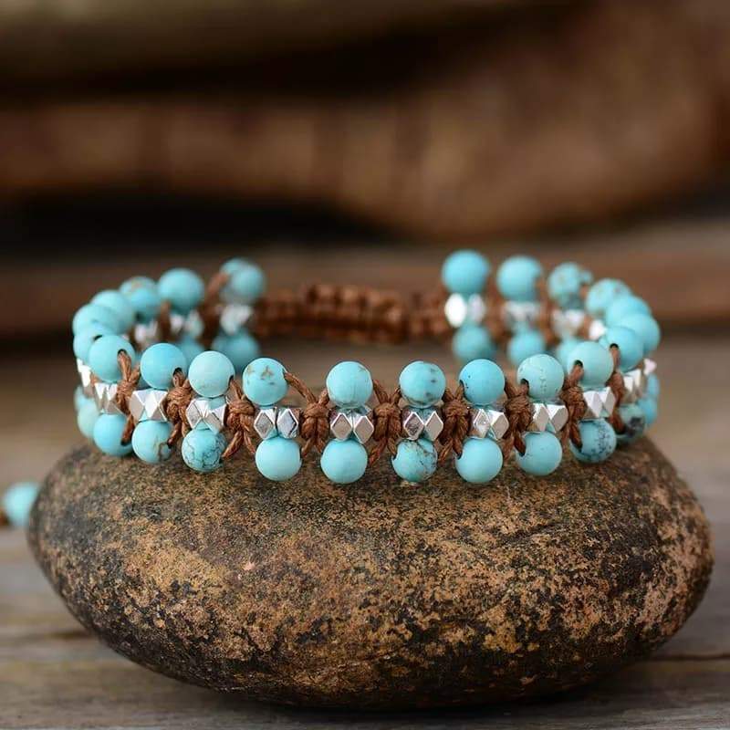 Natural Stone Beads Bracelet