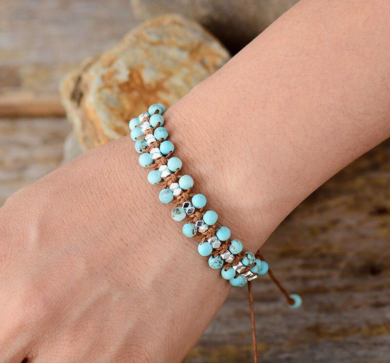 Natural Stone Beads Bracelet