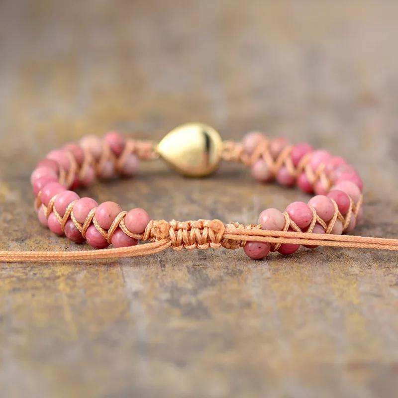 Natural Stone Braided Bracelet