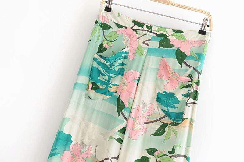 Briar Boho Floral Long Pants