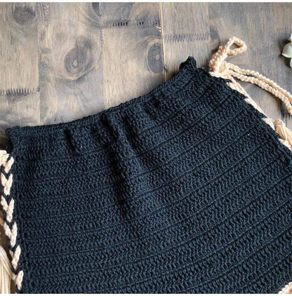 Bruna Crochet Mini Skirt