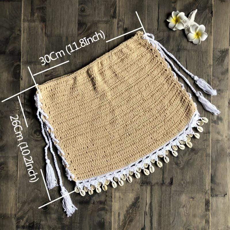 Bruna Crochet Mini Skirt