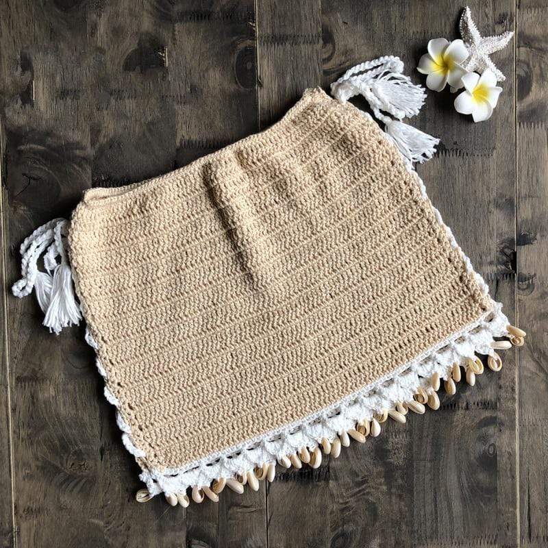 Bruna Crochet Mini Skirt