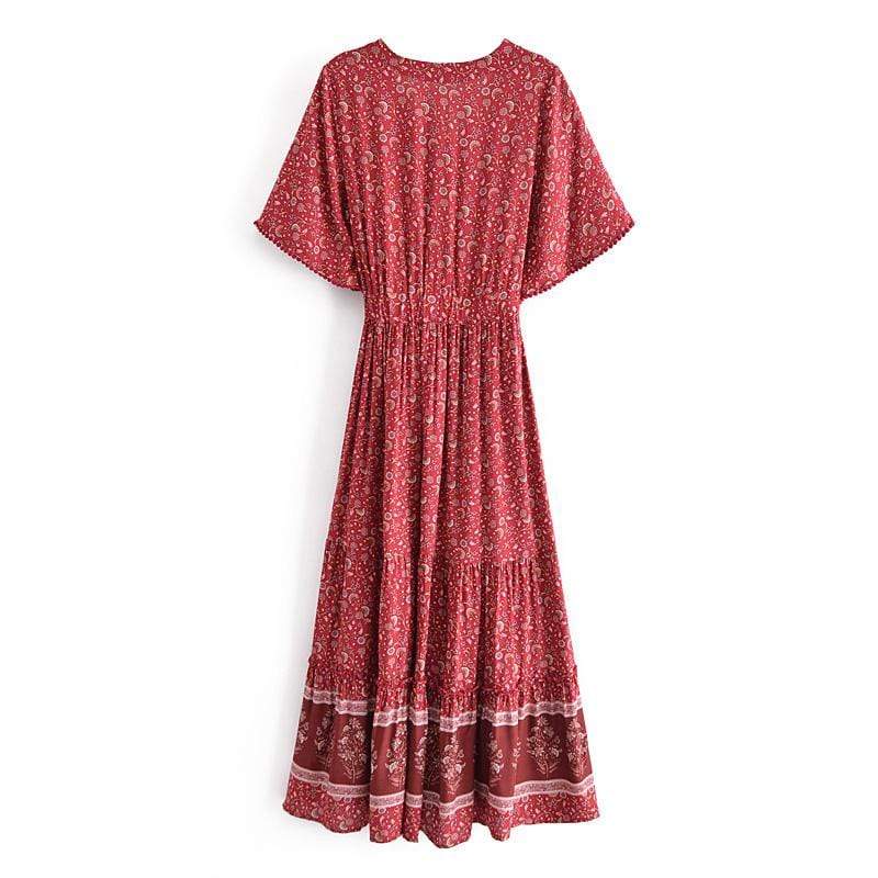 Calia Red Maxi Dress