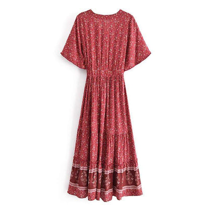 Calia Red Maxi Dress