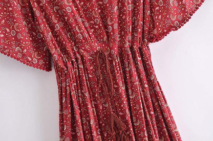 Calia Red Maxi Dress