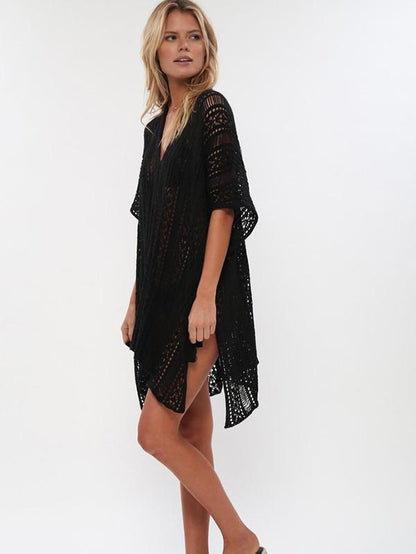 Crochet Beach Cover Up Dress