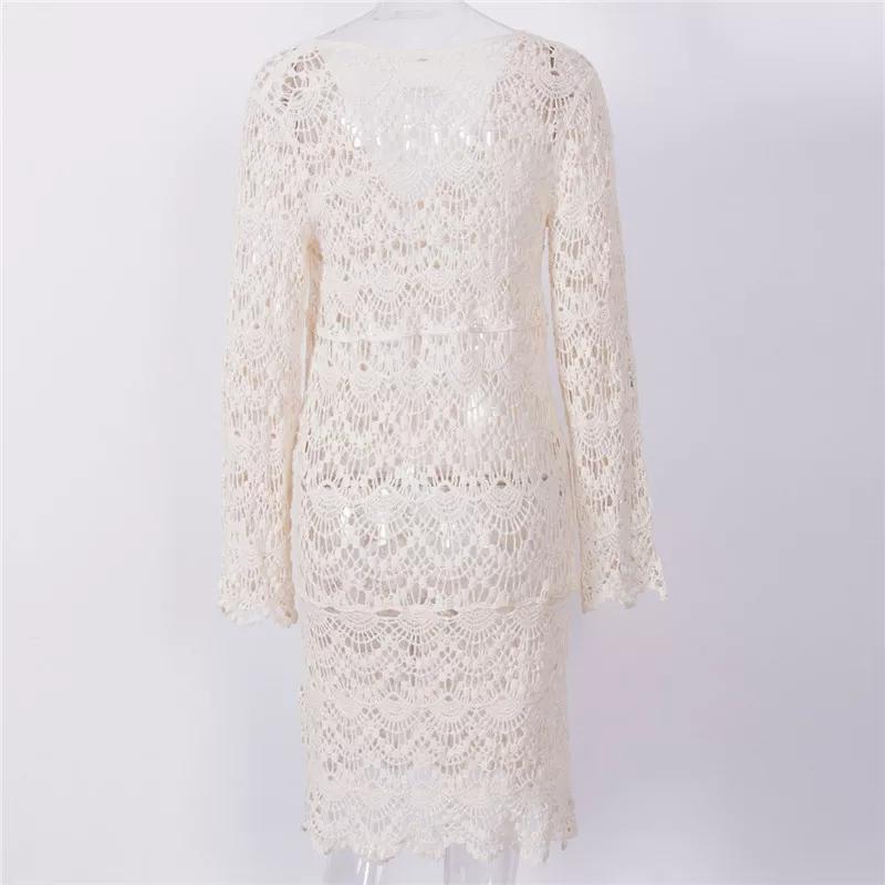 Crochet Cover Up Dress