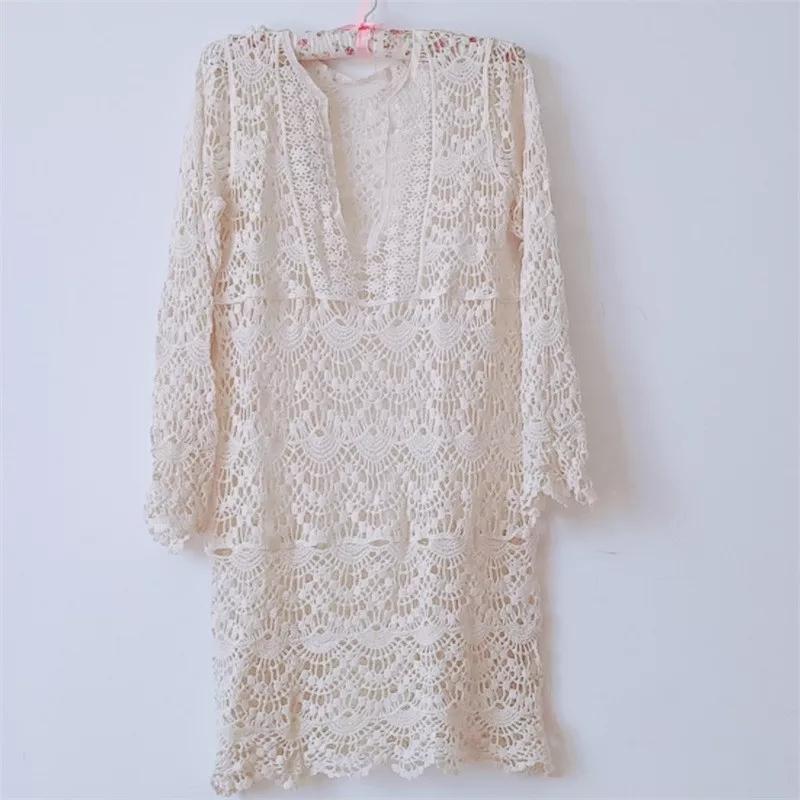 Crochet Cover Up Dress