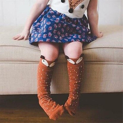 Cute Cartoon Baby Knee Socks