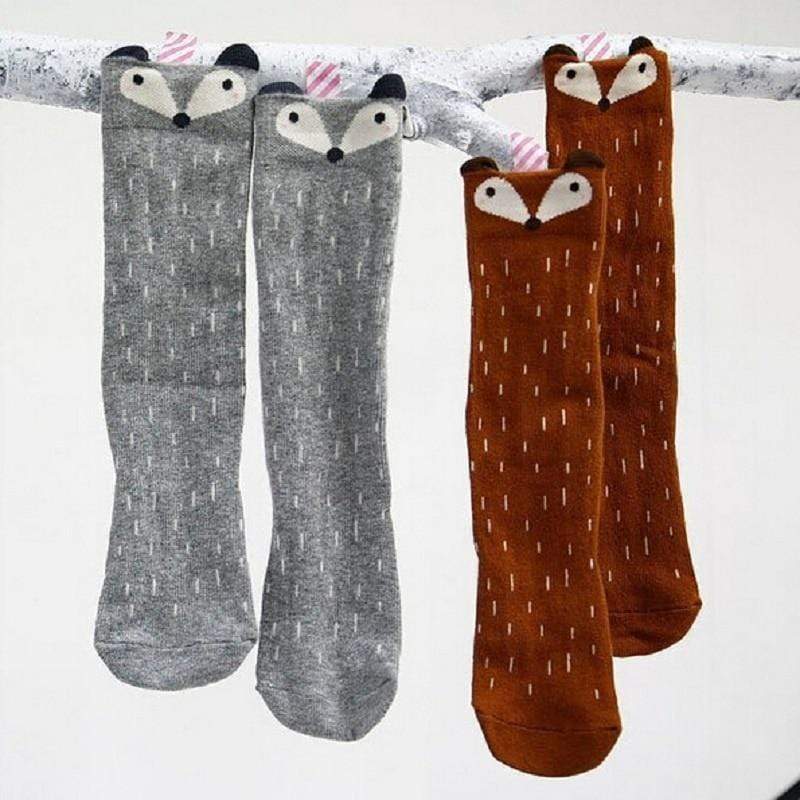 Cute Cartoon Baby Knee Socks