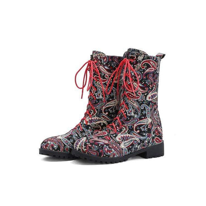 Dalila Lace-up Boots