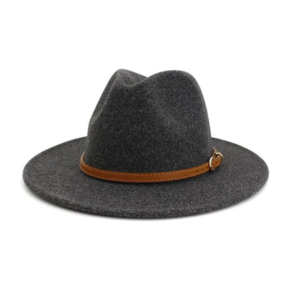 Belted Casual Style Hat