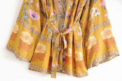 Desert Bloom Boho Kimono