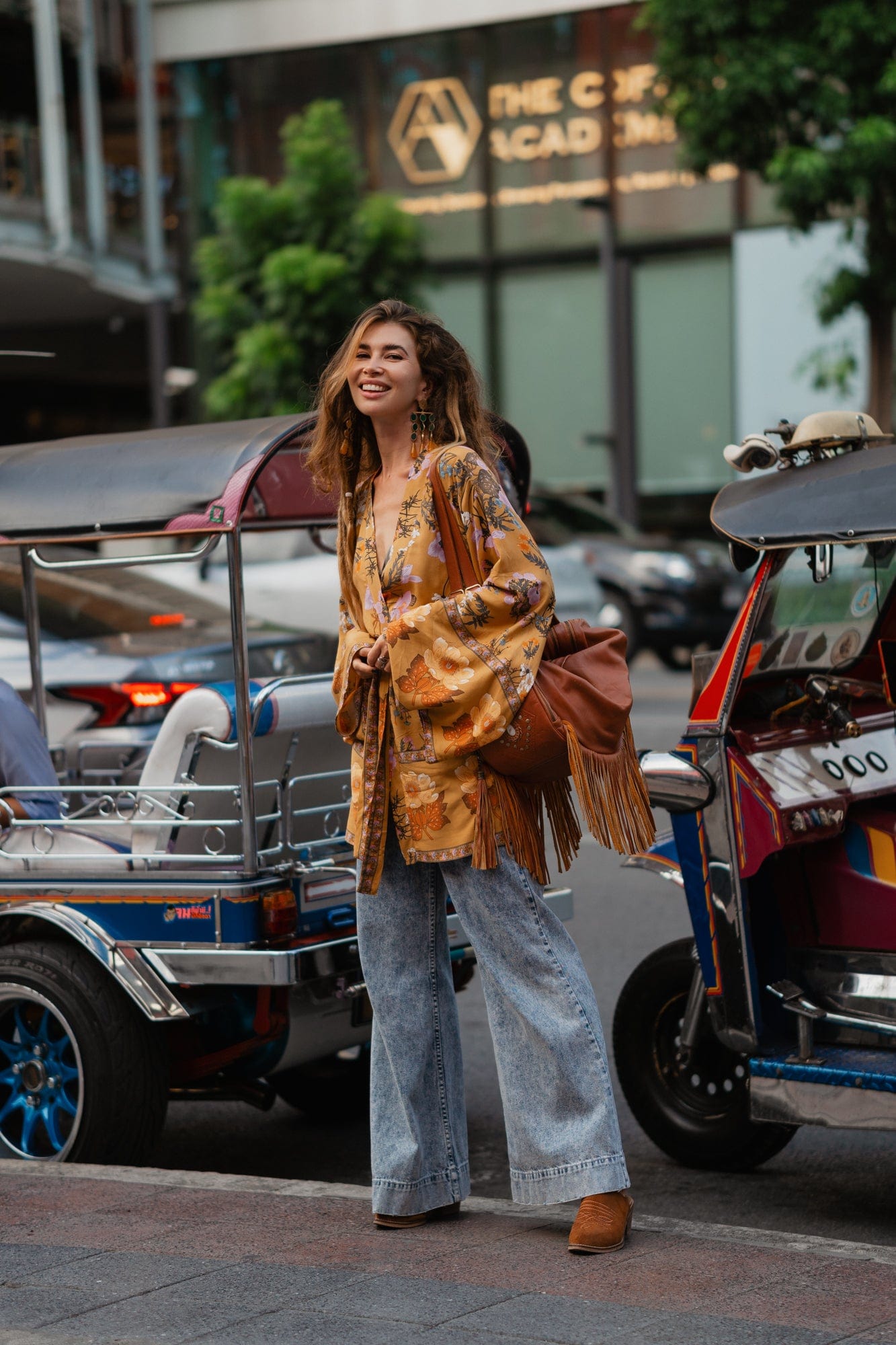 Desert Bloom Boho Kimono