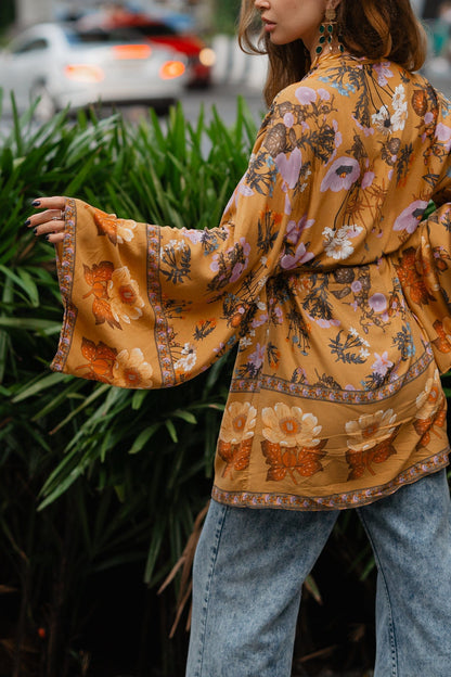 Desert Bloom Boho Kimono