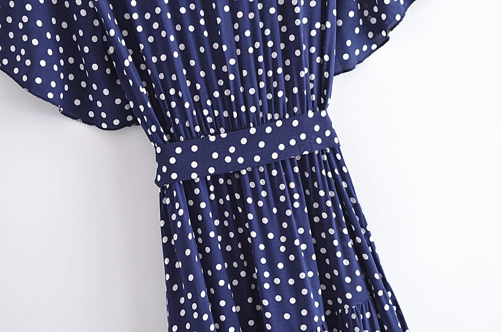 Dots All Over Maxi Dress