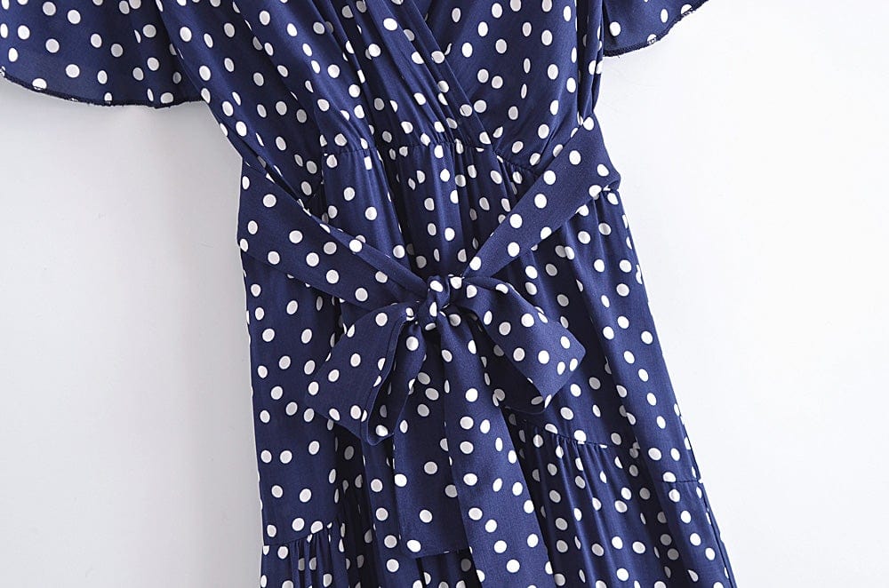 Dots All Over Maxi Dress