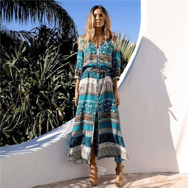 Gypsy Moon Tunic Maxi Dress