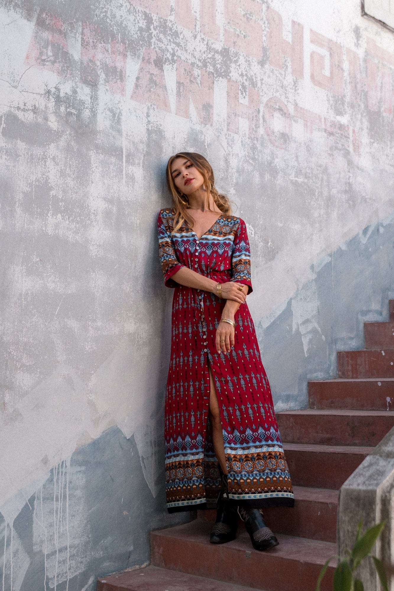 Gypsy Moon Tunic Maxi Dress