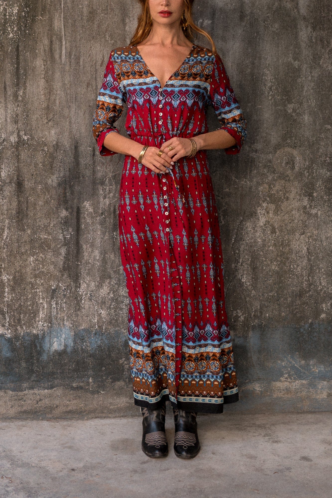 Gypsy Moon Tunic Maxi Dress