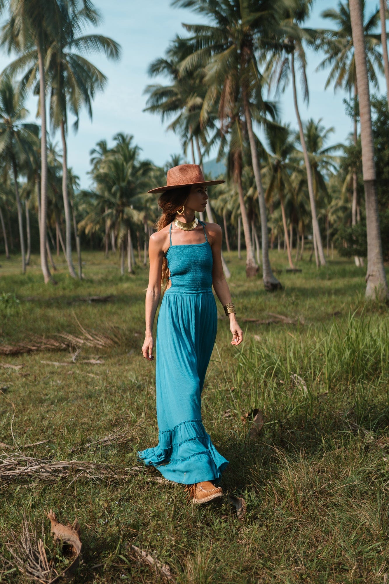 Lady Earth Maxi Dress