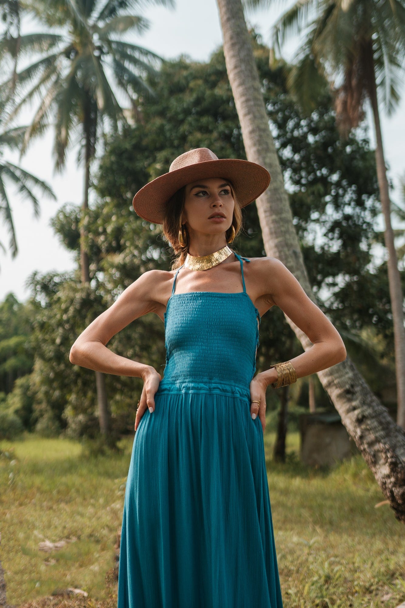 Lady Earth Maxi Dress