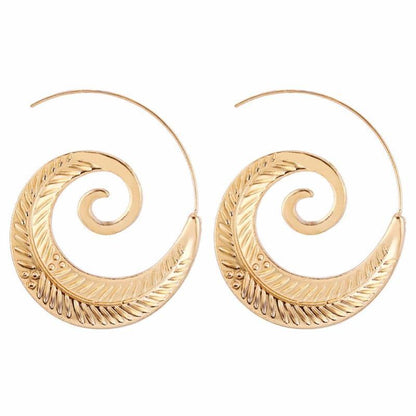 Tranquility Spiral Earrings (2 Colors)