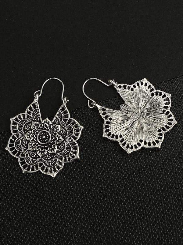 Mandala Drop Earrings