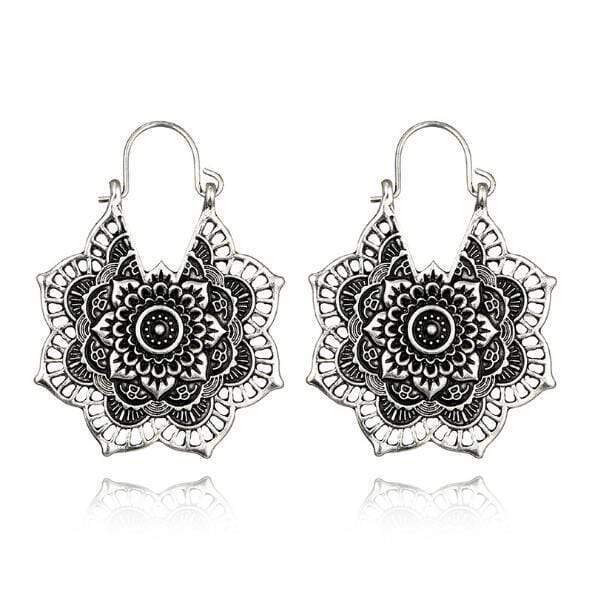 Mandala Drop Earrings