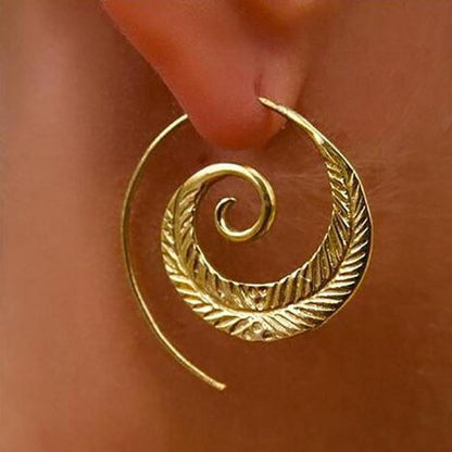 Tranquility Spiral Earrings (2 Colors)