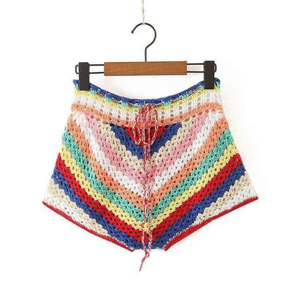 Edlyn Knit Crochet Shorts