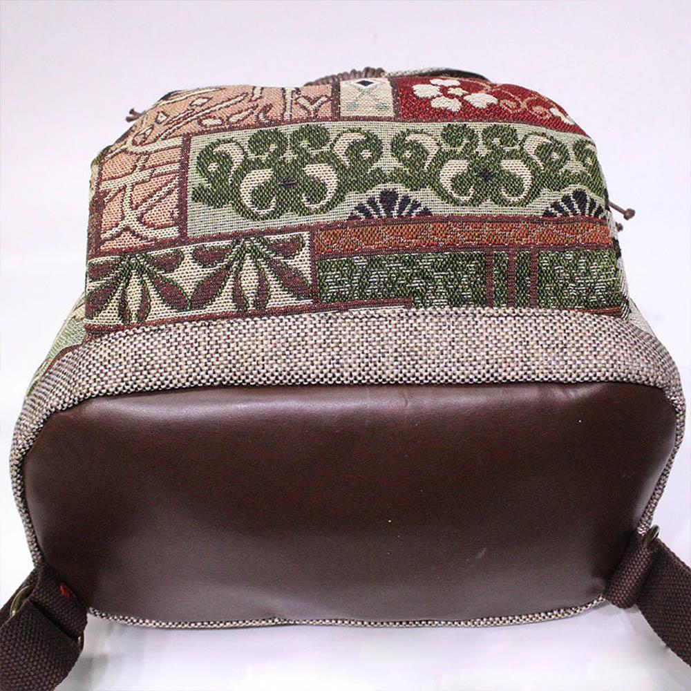 Embroidered Tribal Backpack