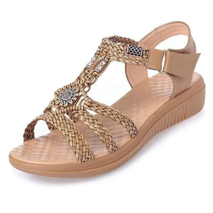 Ethnic Style Wedges Sandals