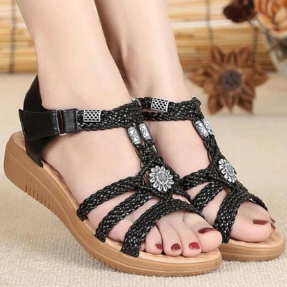 Ethnic Style Wedges Sandals