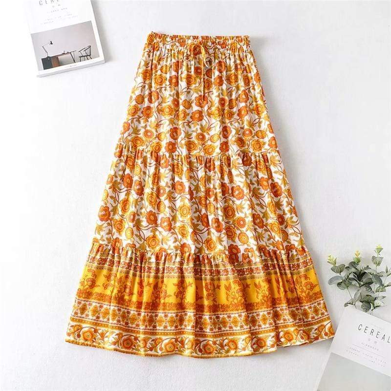 EVANGALINE Maxi Skirt