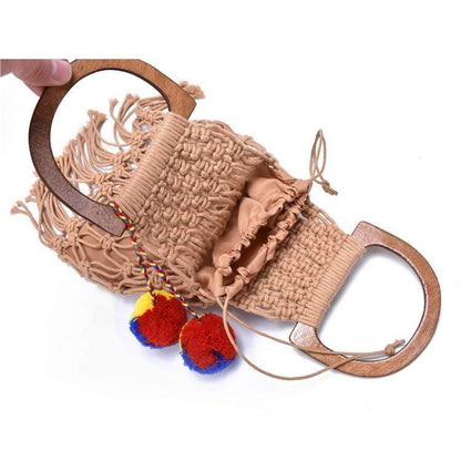 Fia Handmade Woven Rope Bag