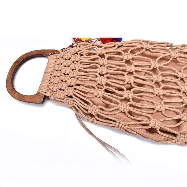 Fia Handmade Woven Rope Bag