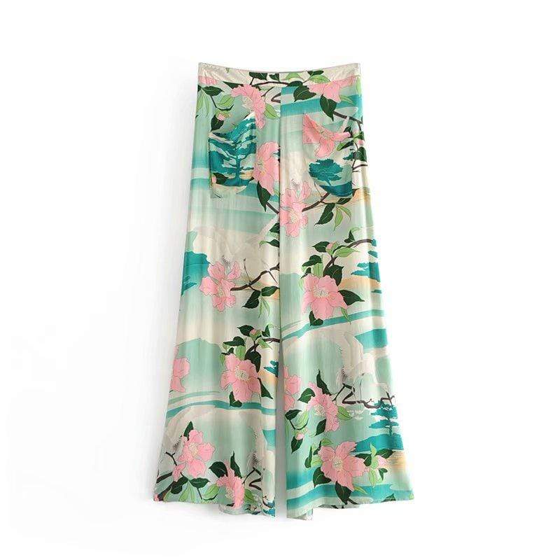 Briar Boho Floral Long Pants