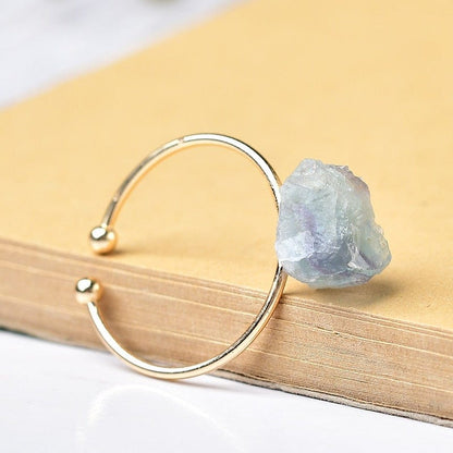 Natural Healing Stone Ring