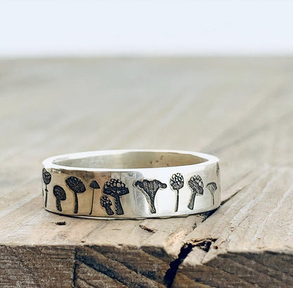 Forest Mushroom Ring