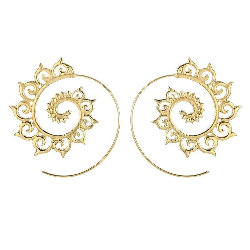 Spiral Hippie Earrings (2 Colors)